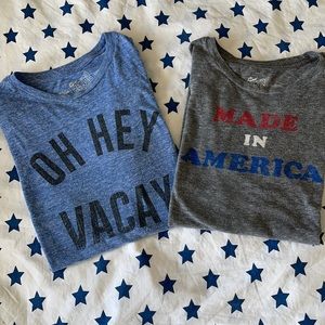 Boy’s RetroBrand t shirts set of 2